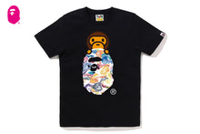 ART CAMO MILO ON APE HEAD TEE