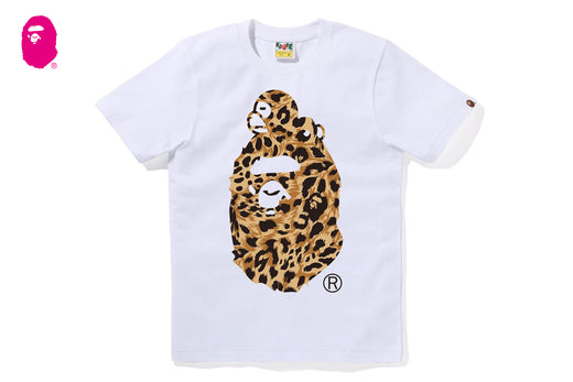 WILD LEOPARD PATTERN MILO ON BIG APE TEE
