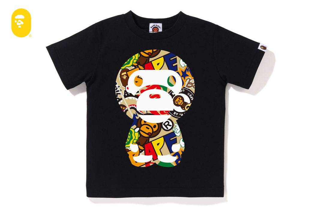 BAPE MILO ASSORTED BIG BABY MILO TEE | bape.com