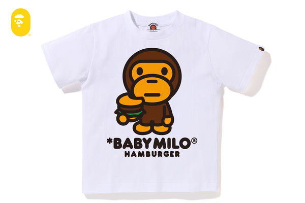 BABY MILO HAMBURGER TEE | bape.com