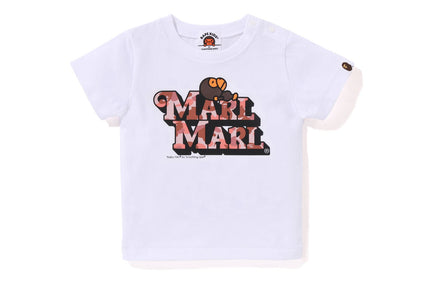 【 BAPE X MARLMARL 】1ST CAMO BABY MILO TEE