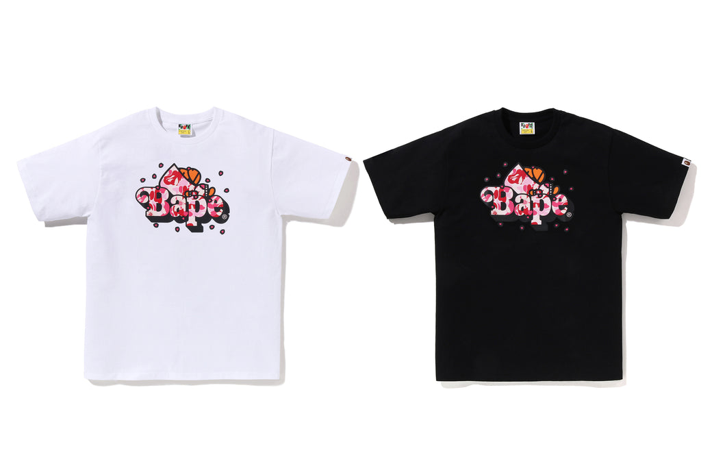 ABC SAKURA CAMO MILO ON BAPE TEE | bape.com