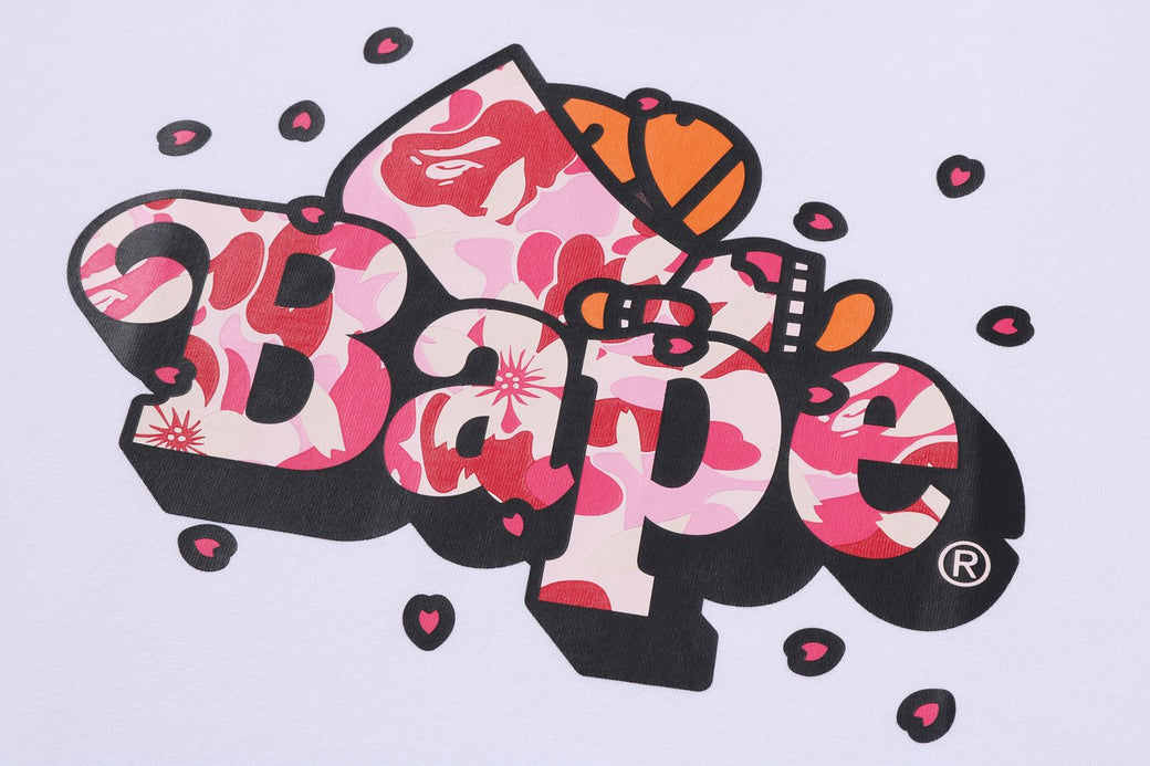ABC SAKURA CAMO MILO ON BAPE TEE | bape.com