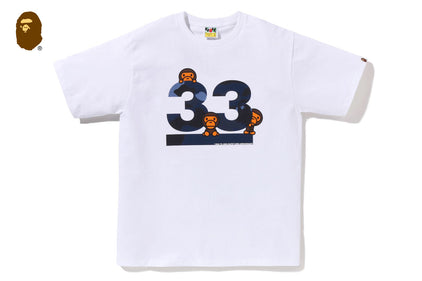A BATHING APE 33RD ANNIV. BABY MILO TEE