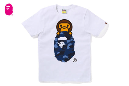 COLOR CAMO MILO ON APE HEAD TEE