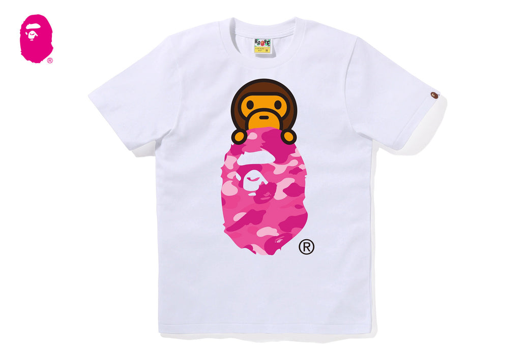 COLOR CAMO MILO ON APE HEAD TEE | bape.com