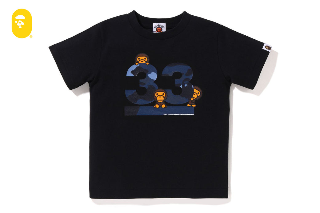 BABY MILO Tシャツ 3点セット 90cm A BATHING APE 33RD ANNIV. BABY MILO TEE | bape.com