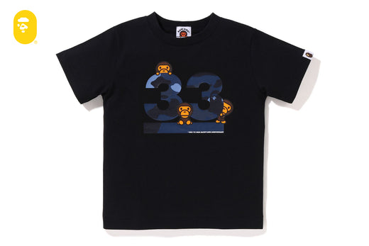 A BATHING APE 33RD ANNIV. BABY MILO TEE | bape.com