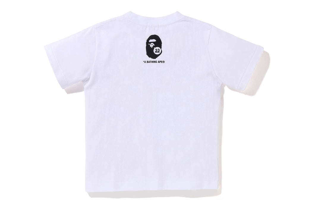 A BATHING APE 33RD ANNIV. BABY MILO TEE | bape.com