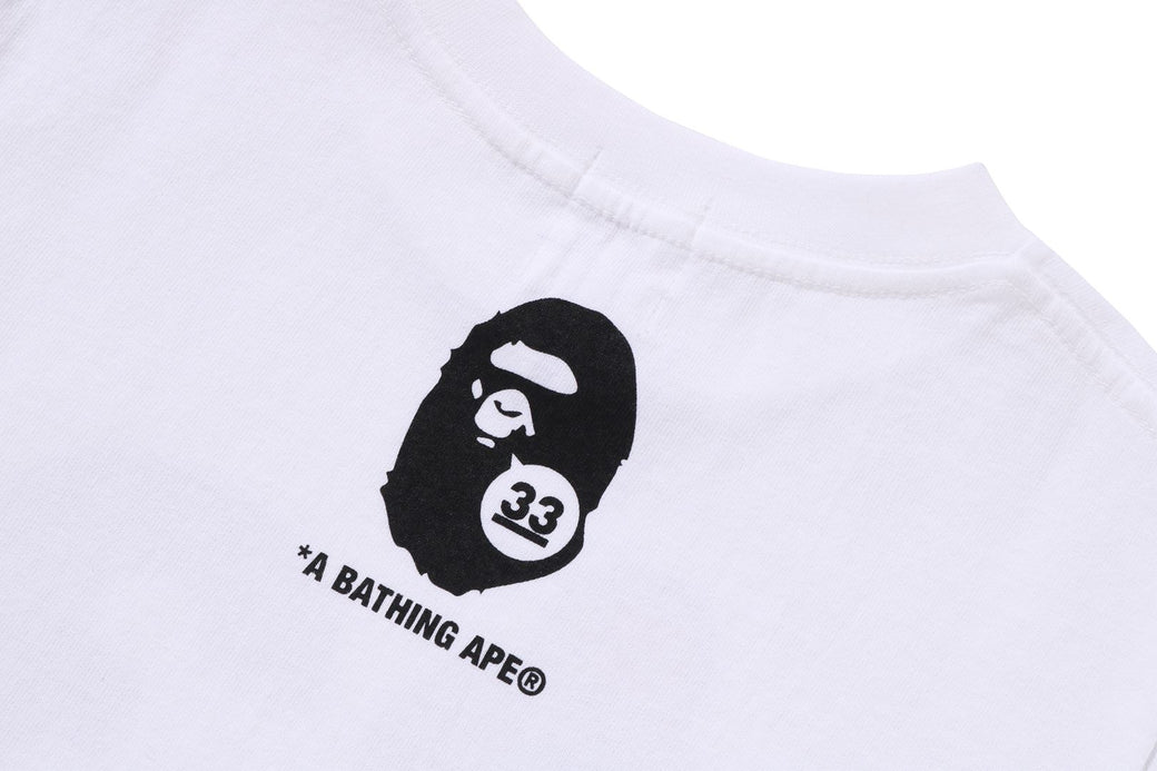 A BATHING APE 33RD ANNIV. BABY MILO TEE | bape.com