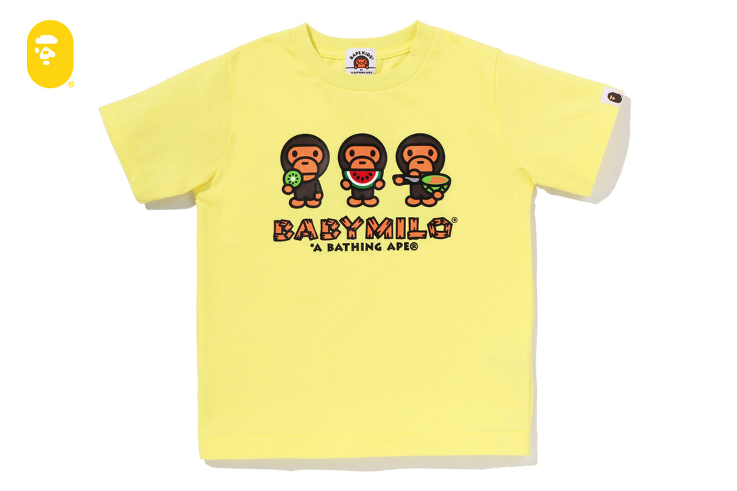 BABY MILO FRUIT SUMMER TEE | bape.com