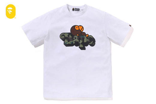 1ST CAMO MILO ON BAPE TEE