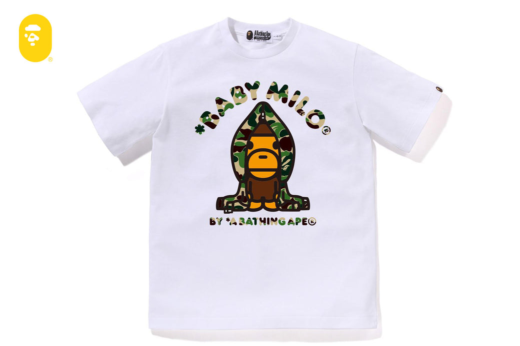 ABC CAMO MILO HOODIE TEE | bape.com