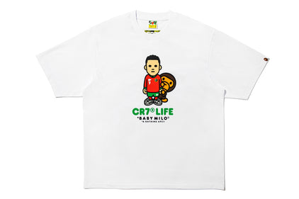 【 BAPE X CR7 LIFE 】BABY MILO RELAXED FIT TEE