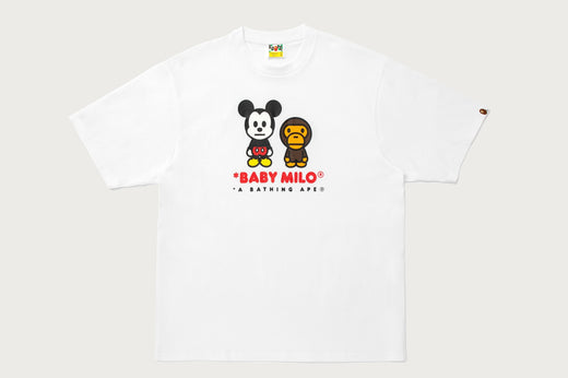 【 BAPE X DISNEY 】MICKEY MOUSE BABY MILO RELAXED FIT TEE