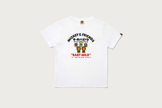 【 BAPE X DISNEY 】MICKEY & FRIENDS BABY MILO TEE
