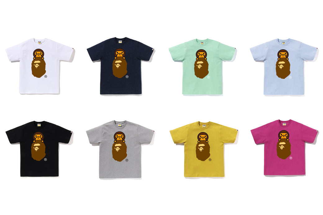 MILO ON APE HEAD TEE | bape.com