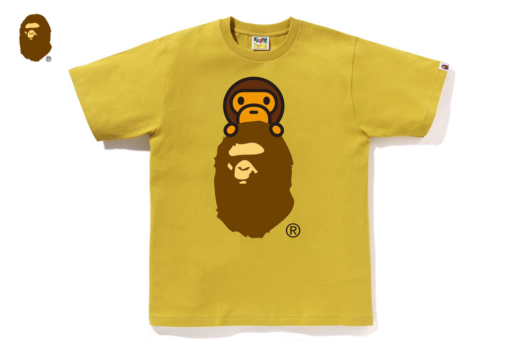 MILO ON APE HEAD TEE | bape.com