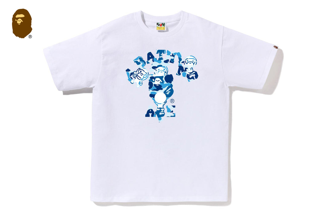 ABC CAMO COLLEGE MILO TEE | bape.com