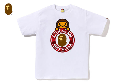 COLOR CAMO MILO ON BUSY WORKS TEE