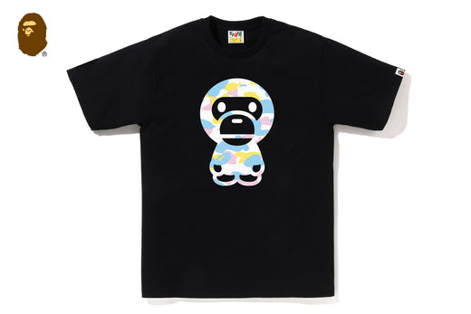NEW MULTI CAMO BIG BABY MILO TEE | bape.com