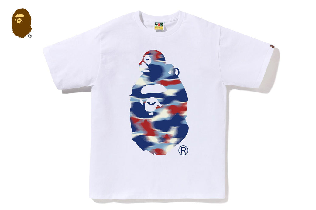 SCREEN CAMO MILO ON BIG APE TEE | bape.com