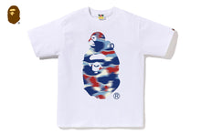 SCREEN CAMO MILO ON BIG APE TEE