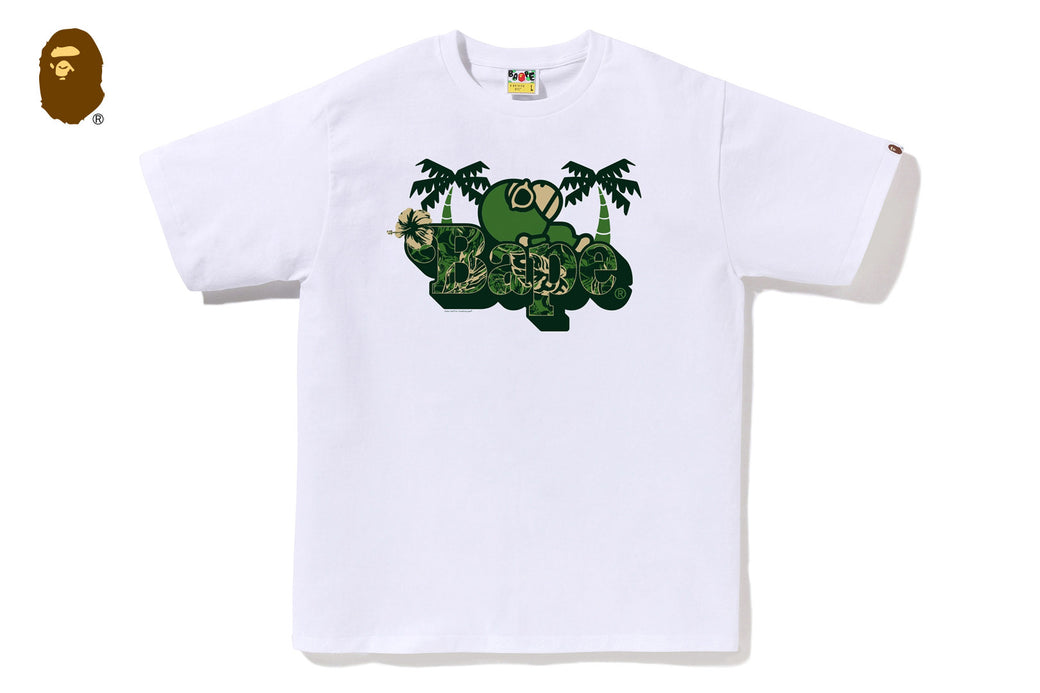 PALM RESORT CAMO MILO ON BAPE TEE | bape.com