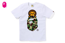 ABC CAMO MILO ON APE HEAD TEE