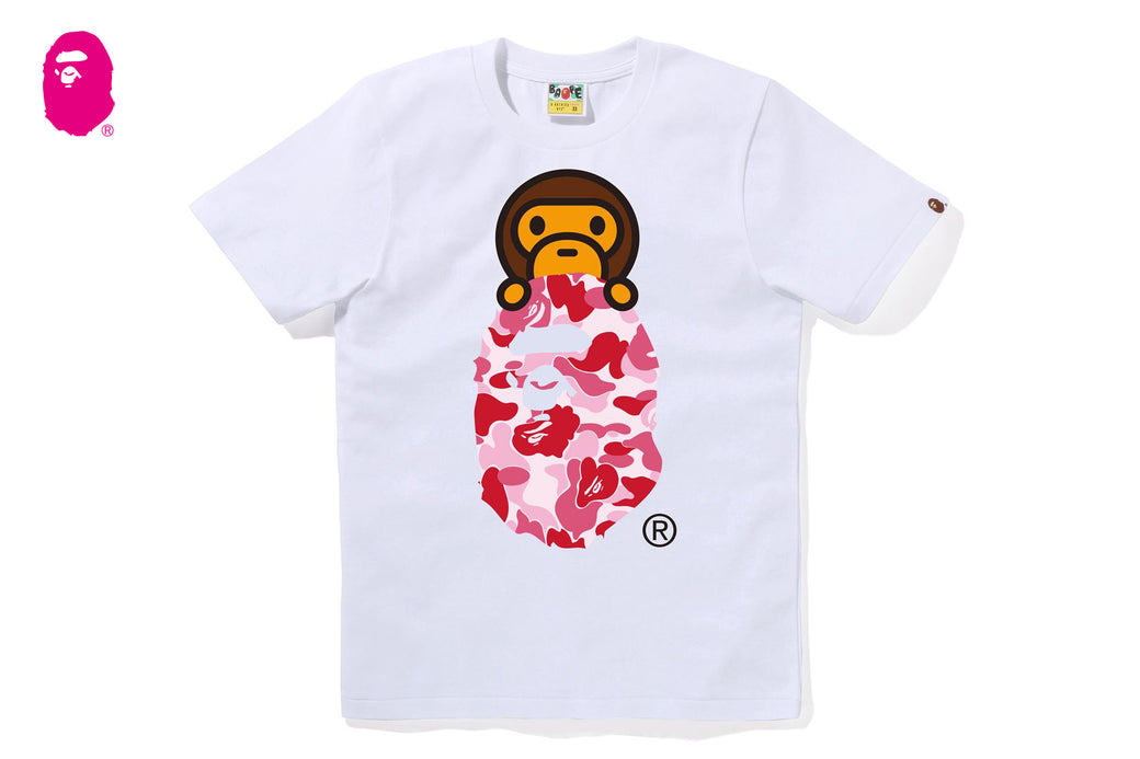 トップス BAPE CAMO MILO ON APE HEAD TEE ABC CAMO MILO ON APE HEAD | bape.com