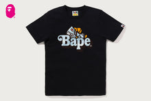 PASTEL COLOR CAMO SHARK MILO ON BAPE TEE