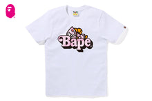 PASTEL COLOR CAMO SHARK MILO ON BAPE TEE