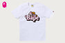 PASTEL COLOR CAMO SHARK MILO ON BAPE TEE