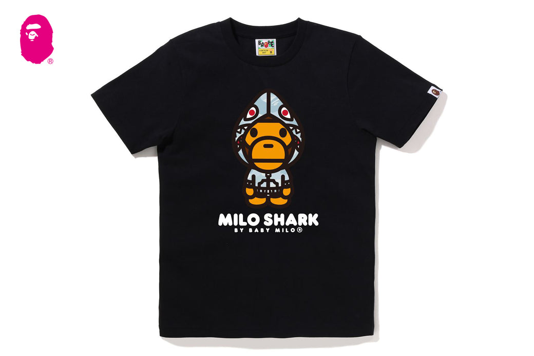 PASTEL COLOR CAMO MILO SHARK FZH TEE | bape.com