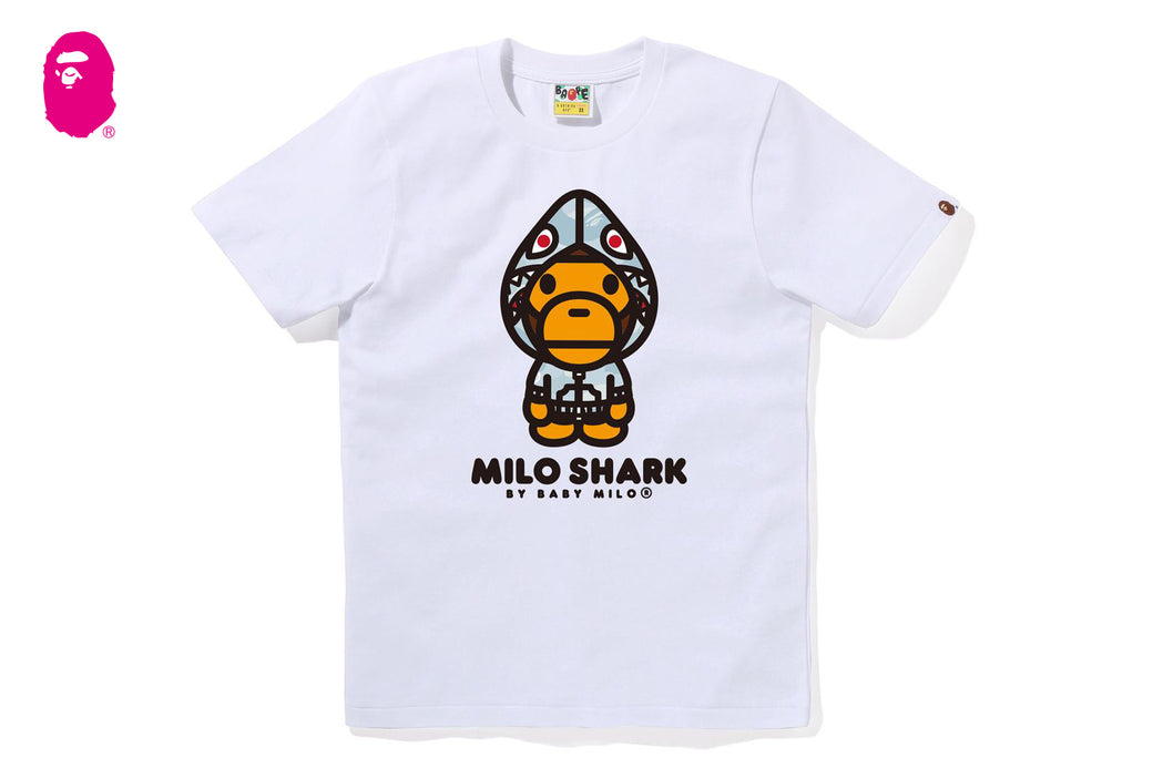 PASTEL COLOR CAMO MILO SHARK FZH TEE | bape.com