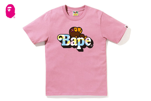 NEW MULTI CAMO BABY LISA ON BAPE TEE | bape.com