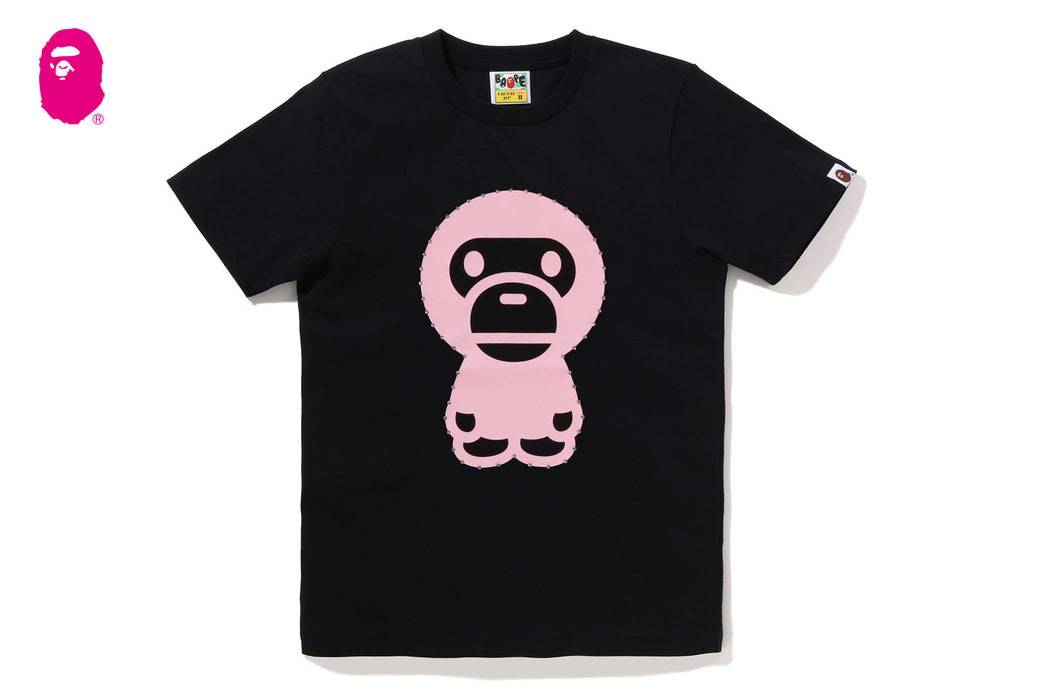 CRYSTAL STONE BIG BABY MILO TEE | bape.com