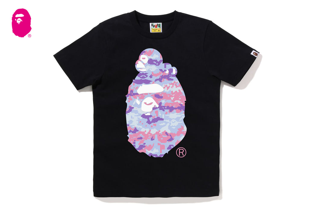 MULTI PIXEL CAMO MILO ON BIG APE TEE | bape.com