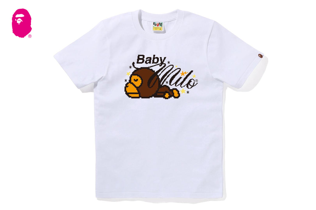 RETRO PIXEL BABY MILO TEE | bape.com
