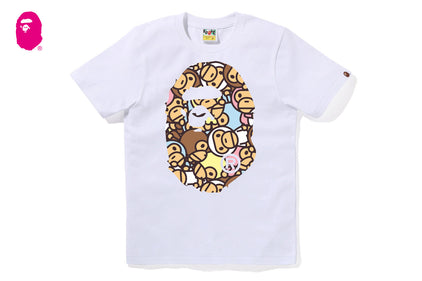 ALL BABY MILO MULTI BIG APE HEAD TEE