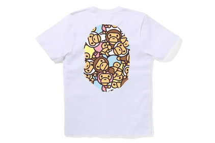 ALL BABY MILO MULTI BIG APE HEAD TEE