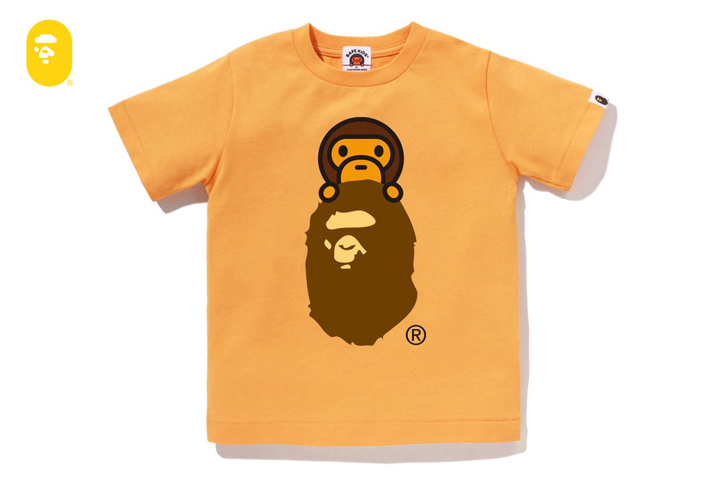 MILO ON APE HEAD TEE | bape.com