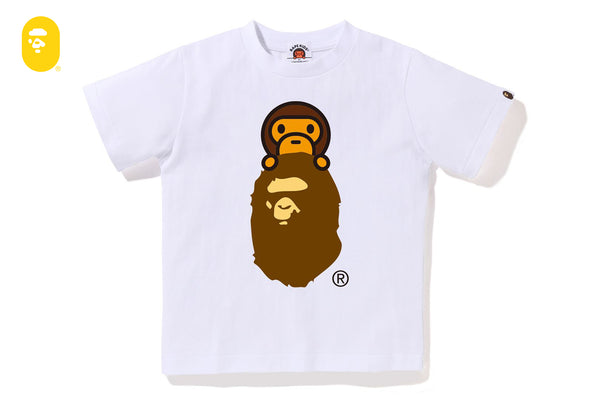 MILO ON APE HEAD TEE | bape.com
