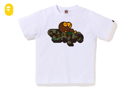 1ST CAMO MILO ON BAPE TEE