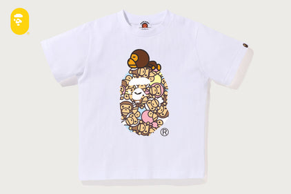 ALL BABY MILO MULTI MILO ON BIG APE TEE