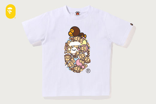 ALL BABY MILO MULTI MILO ON BIG APE TEE