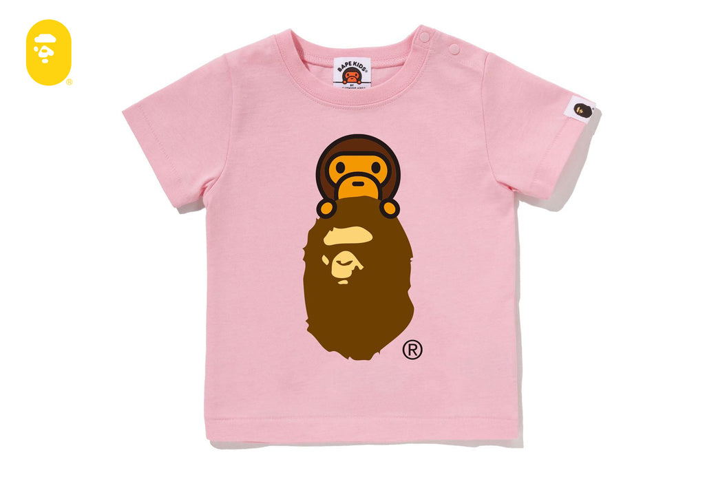 MILO ON APE HEAD TEE | bape.com