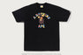 【 BAPE X MEDICOM TOY 】30TH ANNIV. COLLEGE MILO TEE