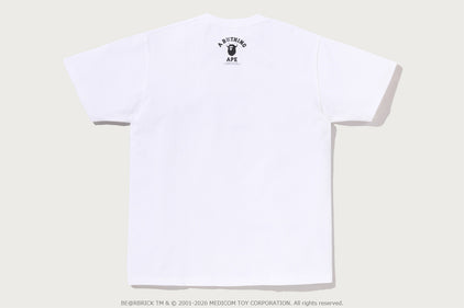 【 BAPE X MEDICOM TOY 】30TH ANNIV. COLLEGE MILO TEE