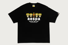【 BAPE X AESPA 】BABY MILO LEMONADE RELAXED FIT TEE